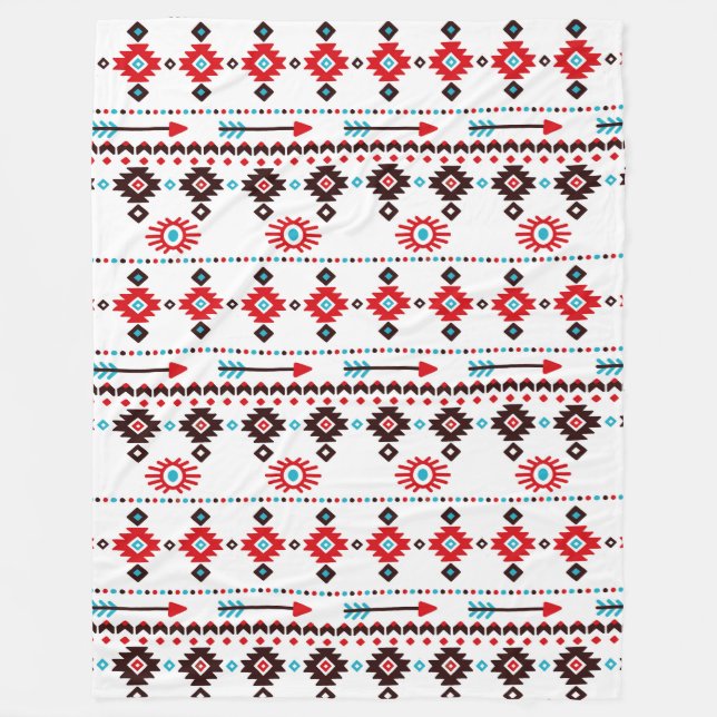 Amerikanische Symbole Fleece Blanket (Vorderseite)