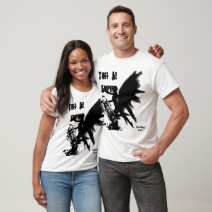 Amerikanische T-S Mischung Poly-Baumwolle das T-Shirt