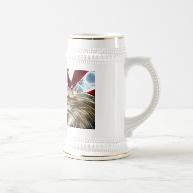 amerikanische Tasse des Stolz-11oz (Rechts)