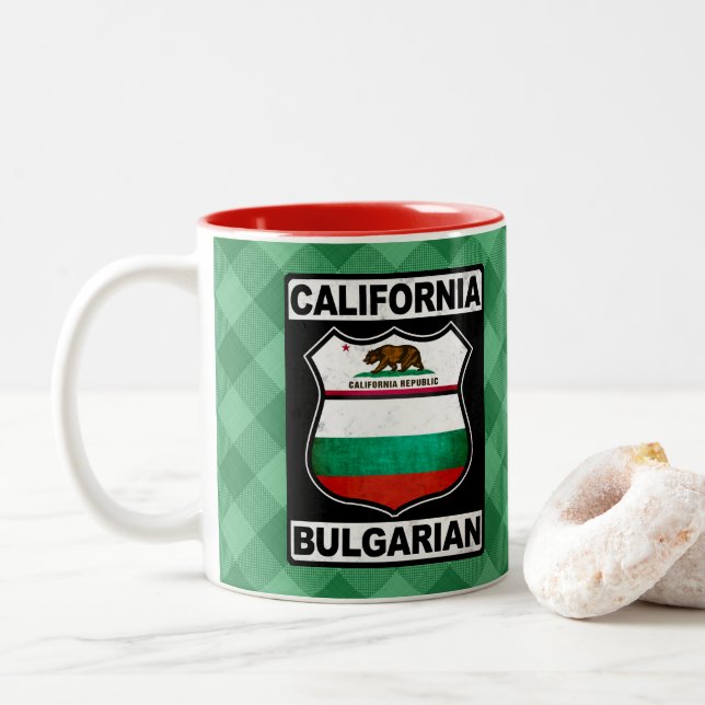 Amerikanische Tasse Kalifornien (Mit Donut)