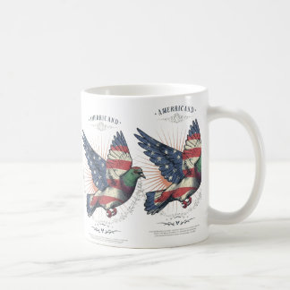 Amerikanische Taube Klassische Tasse
