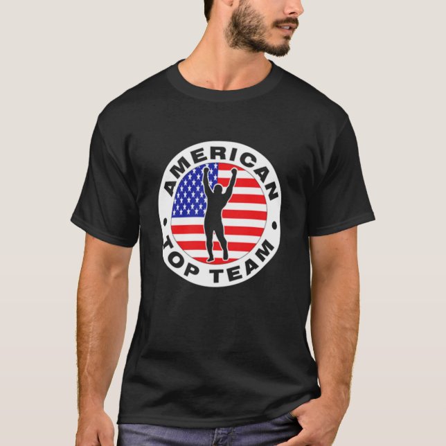 Amerikanische Topmannschaft Jiu Jitsu   T-Shirt (Vorderseite)