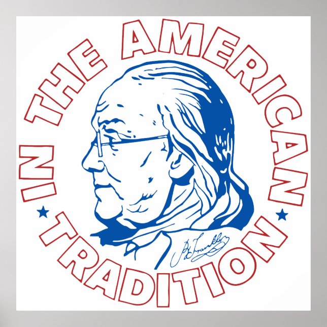 AMERIKANISCHE TRADITION POSTER (Vorne)