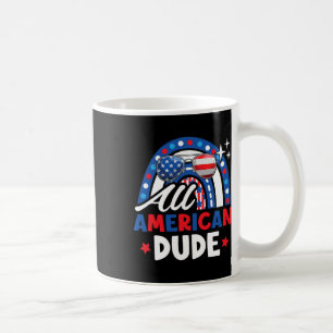 Amerikanische Typ am 4. Juli Patriotische Amerikan Kaffeetasse