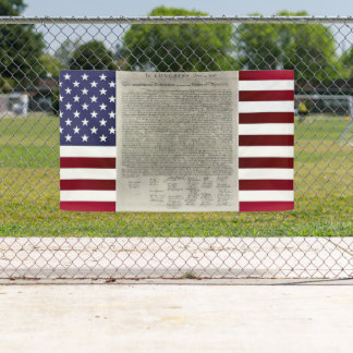 Amerikanische Unabhängigkeitsflagge Banner
