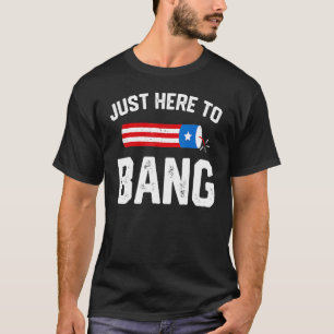 Amerikanische Unabhängigkeitstag 4. Juli Feuerwerk T-Shirt