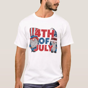 Amerikanische Unabhängigkeitstag Americana Flag T-Shirt