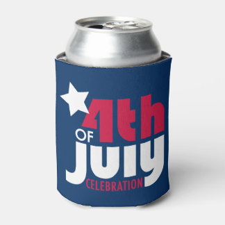 Amerikanische Unabhängigkeitstag Celebration Can C Dosenkühler