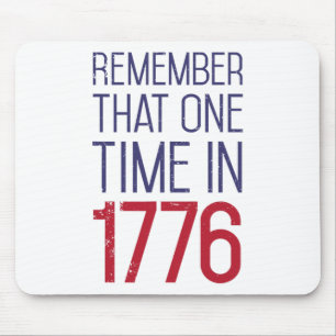 Amerikanische Unabhängigkeitstag erinnert sich an Mousepad