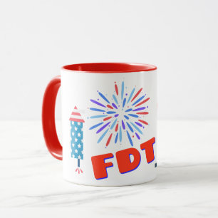 Amerikanische Unabhängigkeitstag FDT Foxtrot Delta Tasse