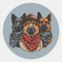 Amerikanische Unabhängigkeitstag German Shepherd H