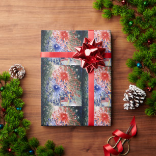 Amerikanische Unabhängigkeitstag Geschenkpapier