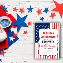 Amerikanische Unabhängigkeitstag GRILLEN Party