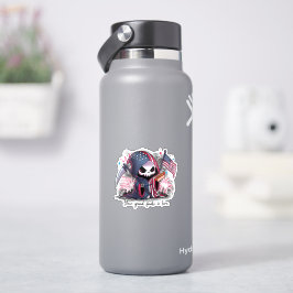 Amerikanische Unabhängigkeitstag Grim Sensenmann Aufkleber