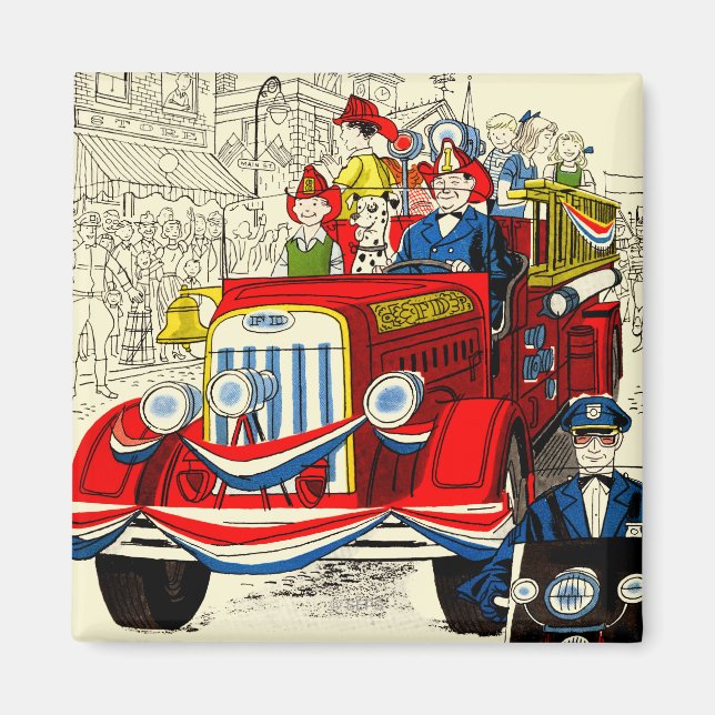 Amerikanische Unabhängigkeitstag Parade Magnet (Vorne)