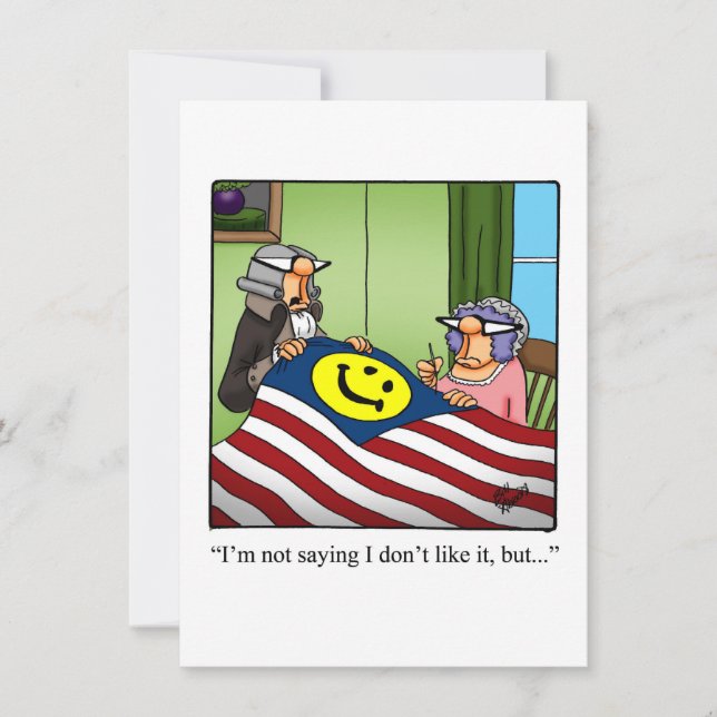 Amerikanische Unabhängigkeitstag-Party Einladungen (Vorderseite)