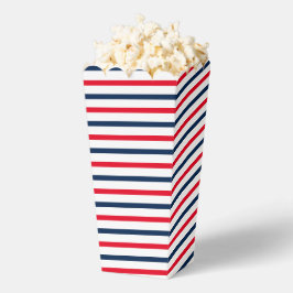 Amerikanische Unabhängigkeitstag Rotweiße Streifen Geschenkschachtel