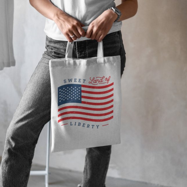 Amerikanische Unabhängigkeitstag Tote Bag Tragetasche (Von Creator hochgeladen)