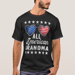 Amerikanische Unabhängigkeitstag Womens All Americ T-Shirt