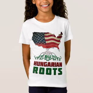 Amerikanische ungarische Wurzeln T-Shirt