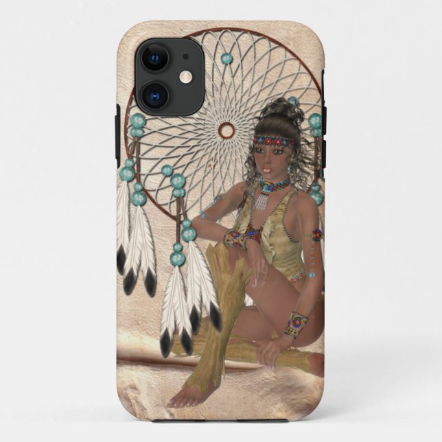 Amerikanische Ureinwohner Case-Mate iPhone Hülle (Rückseite)