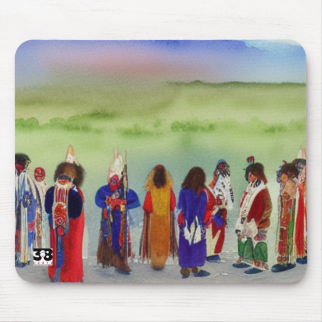 Amerikanische Ureinwohner Celebration Mouse Pad Mousepad (Vorne)