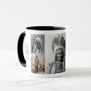 "Amerikanische Ureinwohner Chieftains" Kaffeezuber Tasse