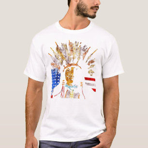 Amerikanische Ureinwohner - gebürtiger Stolz T-Shirt