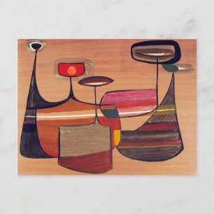 Amerikanische Ureinwohner im Weltraum #1 Postkarte