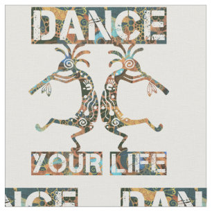 Amerikanische Ureinwohner Kokopelli - Dance Your L Stoff