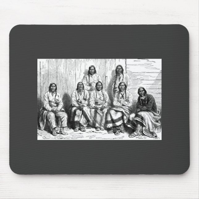 Amerikanische Ureinwohner Mouse Pad Mousepad (Vorne)