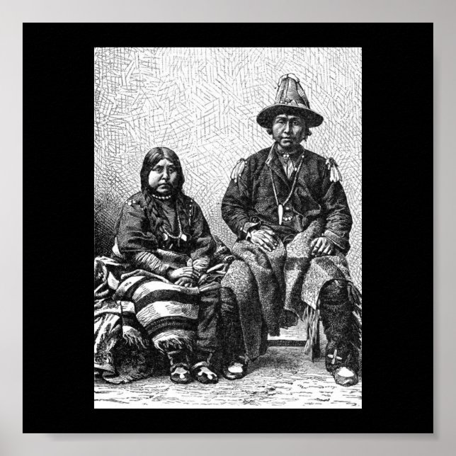 Amerikanische Ureinwohner Poster (Vorne)