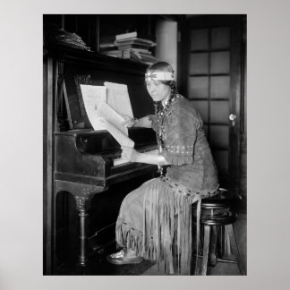 Amerikanische Ureinwohner Princess, Anfang des 19. Poster