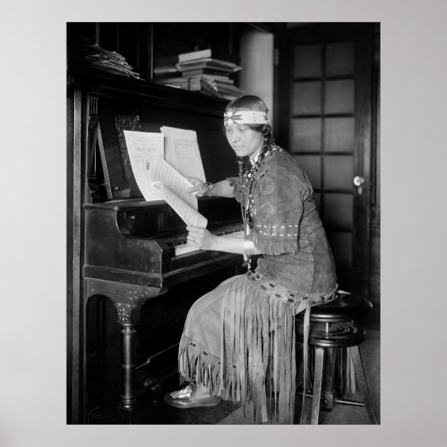 Amerikanische Ureinwohner Princess, Anfang des 19. Poster (Vorne)