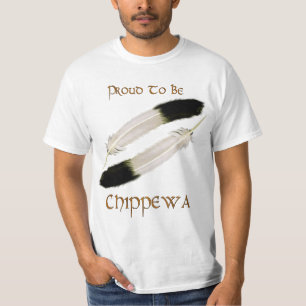 Amerikanische Ureinwohner-Reihe "STOLZ TO BE CHIPP T-Shirt