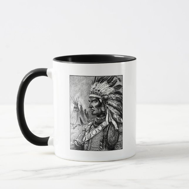Amerikanische Ureinwohner Tasse (Links)