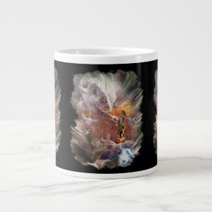 Amerikanische Ureinwohner Wedding Night Vignette Jumbo-Tasse