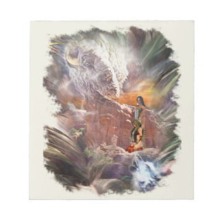 Amerikanische Ureinwohner Wedding Night Vignette Notizblock