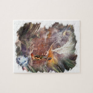 Amerikanische Ureinwohner Wedding Night Vignette Puzzle