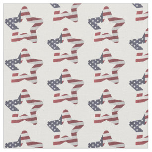 Amerikanische US Flagge Star Pattern Patriotic Stoff