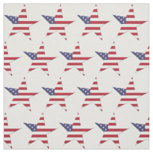 Amerikanische US Flagge USA Star Spangled Star Stoff