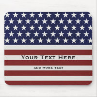 Amerikanische USA-Flaggen-patriotische am 4. Juli