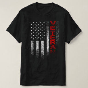 amerikanische Veteranenflagge T-Shirt