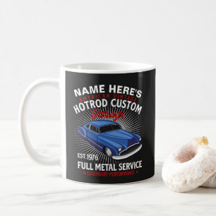 Amerikanische Vintage HotRod-benutzerdefinierte Ga Kaffeetasse