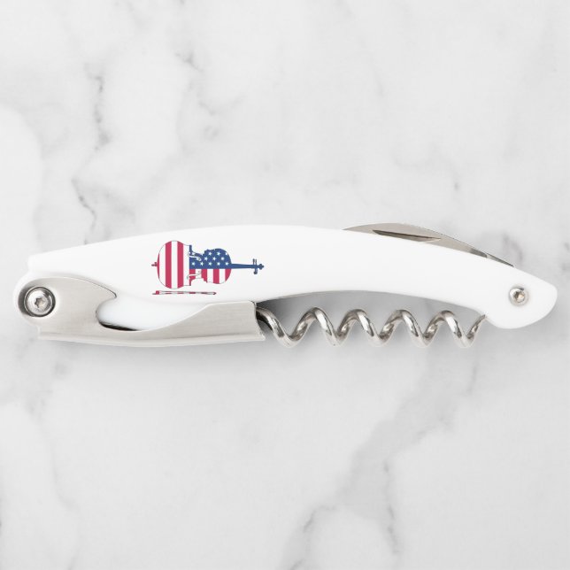 Amerikanische Violine Kellnermesser (Vorderseite)