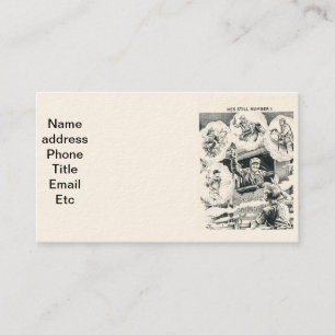 Amerikanische Visitenkarte