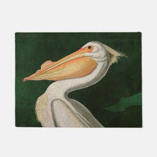 Amerikanische Vögel des Weißen Pelikans Fußmatte