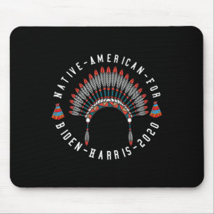 Amerikanische Wähler für Biden-Harris-Anti-Trump Mousepad