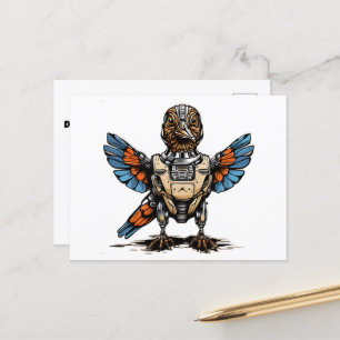 Amerikanische Waldschnepfe Postkarte