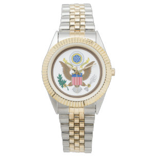 Amerikanische Wappen Armbanduhr